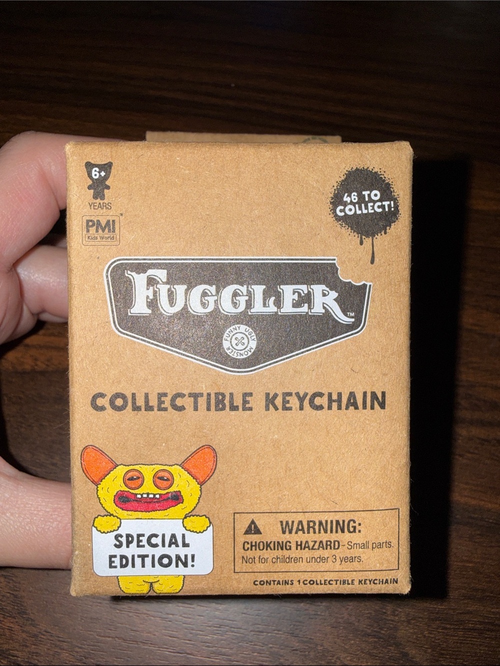 Fuggler Special Edition Collectible Keychain - Yellow